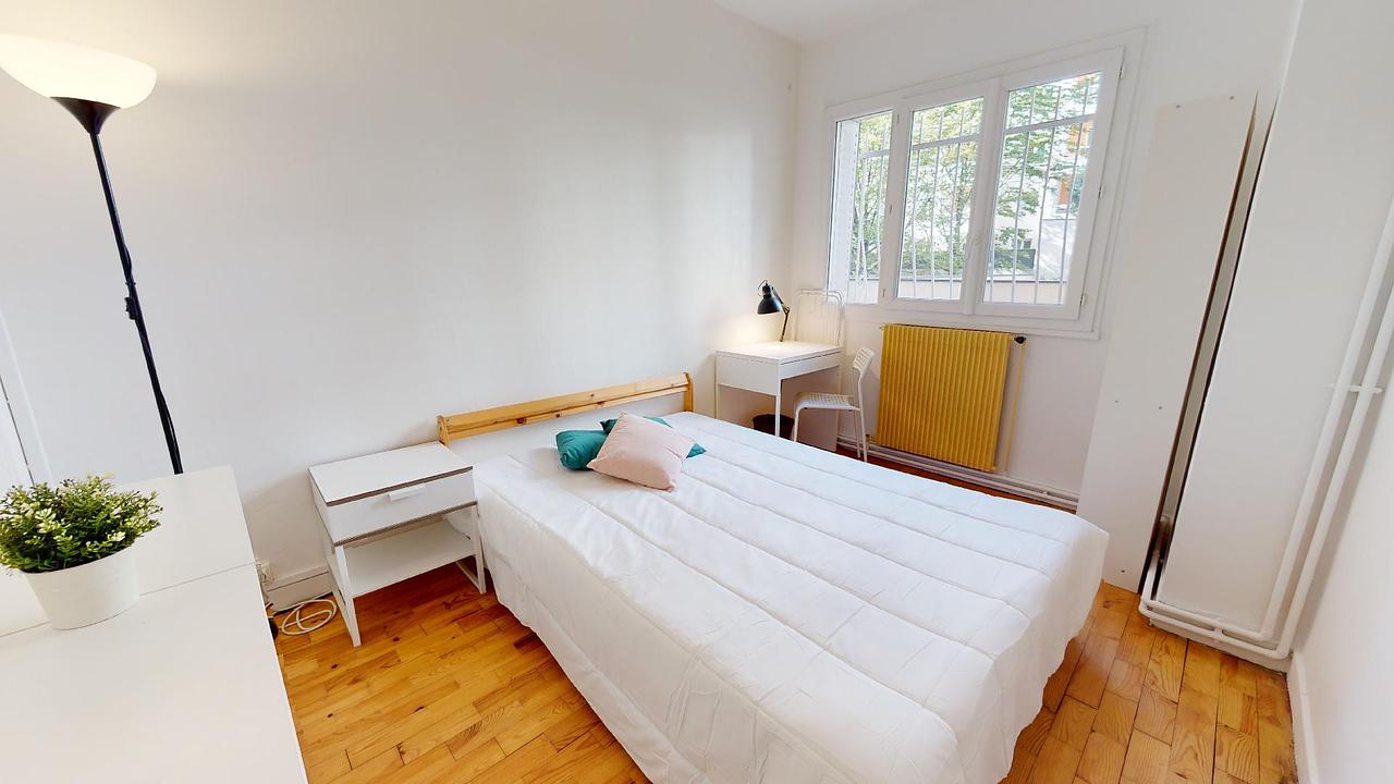 Colocation meublée de 77.0m2 - 550€ - Lyon